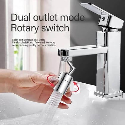 Splash Filter Faucet 720 Degree Rotating Faucet