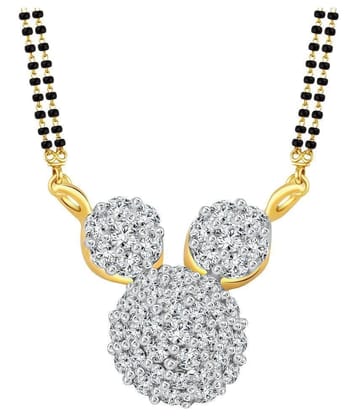 Vighnaharta Golden Mangalsutra With Chain