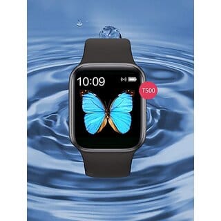 Smart Watch  ID-116  Bluetooth Smart Fitness Wireless Watch with Heart Rate Activity Tracker  Waterproof Body  Step and Calorie Counter  OLED Touchscreen Display  Men  Women  Kids  Sports Gym Watch for All Smart Phones ( Black )