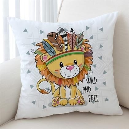 MG118_Cute decorative sofa throw pillow Case-16x16 inches without filler