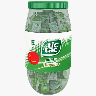 Tic Tac Minty Flavours - Assorted, Hard Candy, 170 g