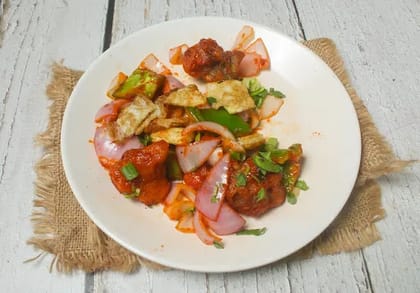 Chilly Chicken With Egg
