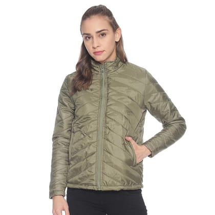 Campus Sutra Women Stylish Bomber Jacket-L - None