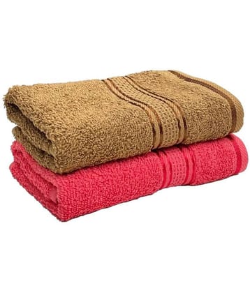 STAMIO - Multicolor Cotton Hand Towel 33x51 cm ( Pack of 2 ) - Multicolor
