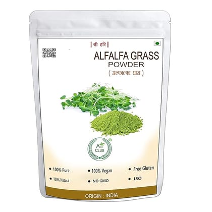 Agri Club Alfalfa Grass Powder, 200 gm