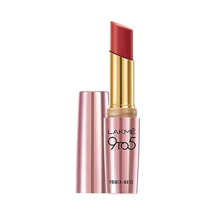 Lakme 9 To 5 Primer + Matte Lipstick Cherry Chic MR8A 