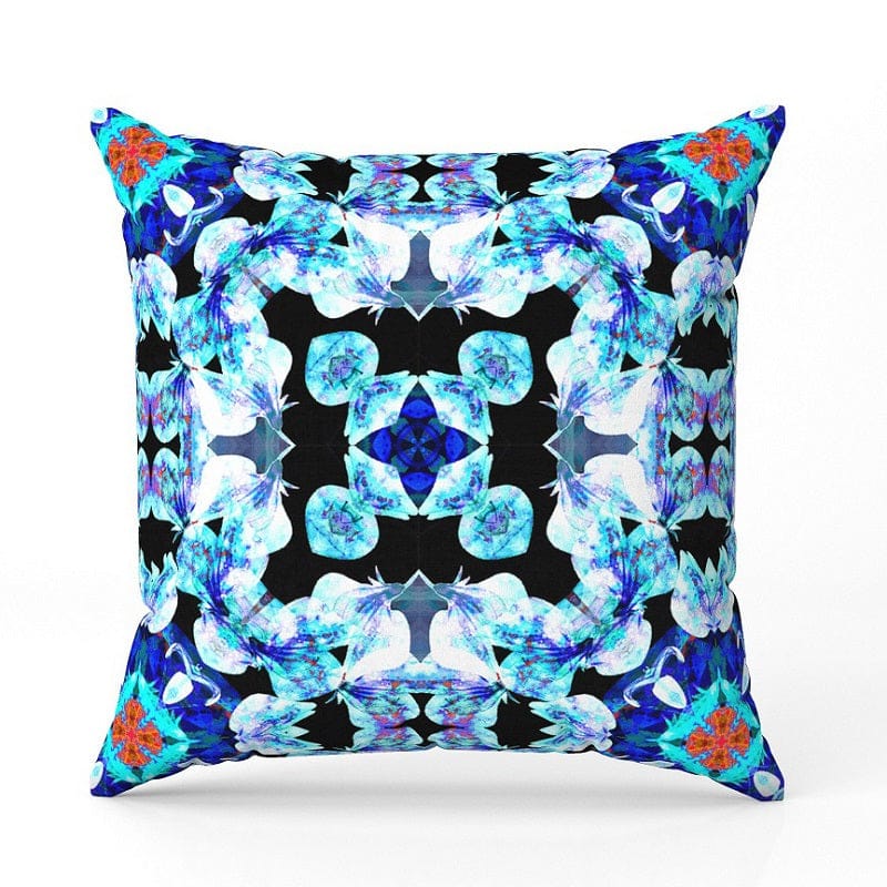 Effects of blue-Velvet Cushion / 16x16 / without