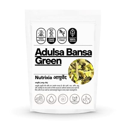 Adulsa -Bansa Green - Malabar Nut- Vasa - Adusha - Adhatoda Vasaka-100 Gms
