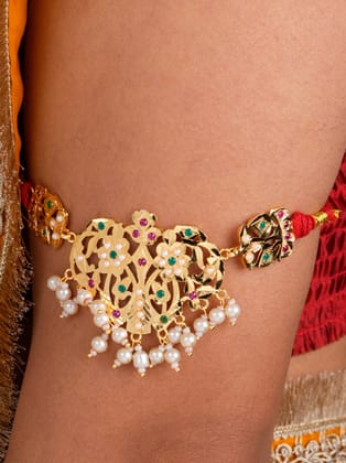 Hania Purani  Dilli Gold Plated Silver  Baajuband