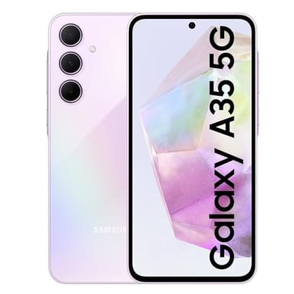 Samsung Galaxy A35 5G (Awesome Lilac, 8GB RAM, 128GB Storage) Karmalife