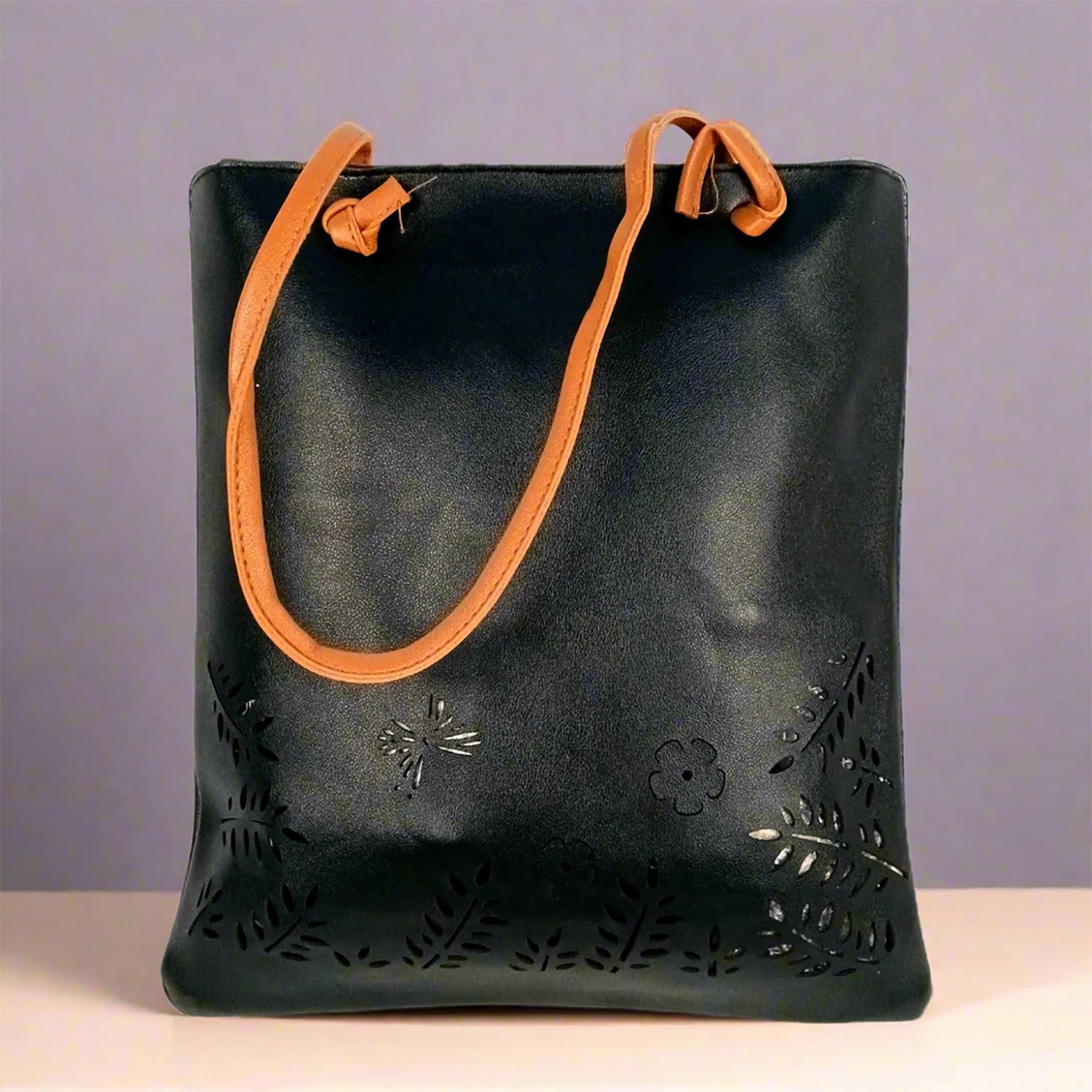 Women's Tote Bags | Premium PU Leather Big Shoulder Bag | Ladies Purse Top Handle Large Capacity Handbags - For Woman, Girls, Laptop, Office & Gifts - 13 Inch