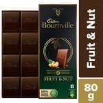 Cadbury Bournville Fruit & Nut Dark Chocolate Bar, 80 G