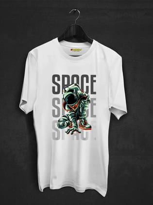 Space Nasa T-shirt-White / XS