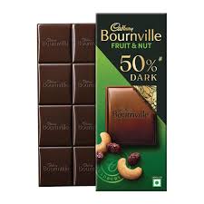 Cadbury Bournville Fruit & Nut Dark Chocolate Bar 80 GRAM