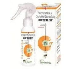 Dermichlor Pet  Spray (100 Ml)pack of 2