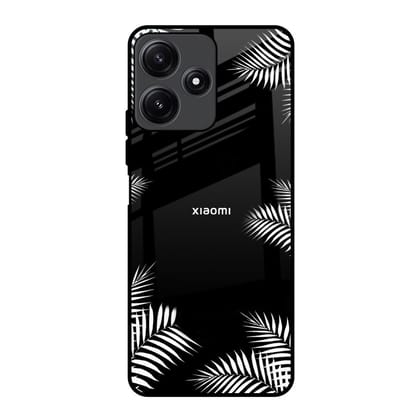Zealand Fern Design Glass Case For Redmi 12 5G
