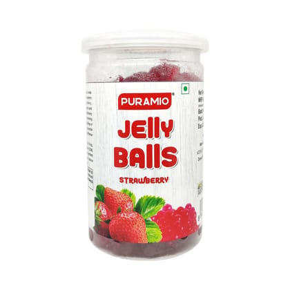 Puramio Jelly Balls (Strawberry), 300 gm