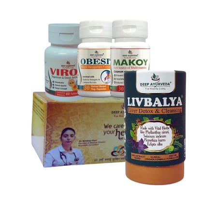 Fatty Liver Ayurvedic Management 30 Days Pack