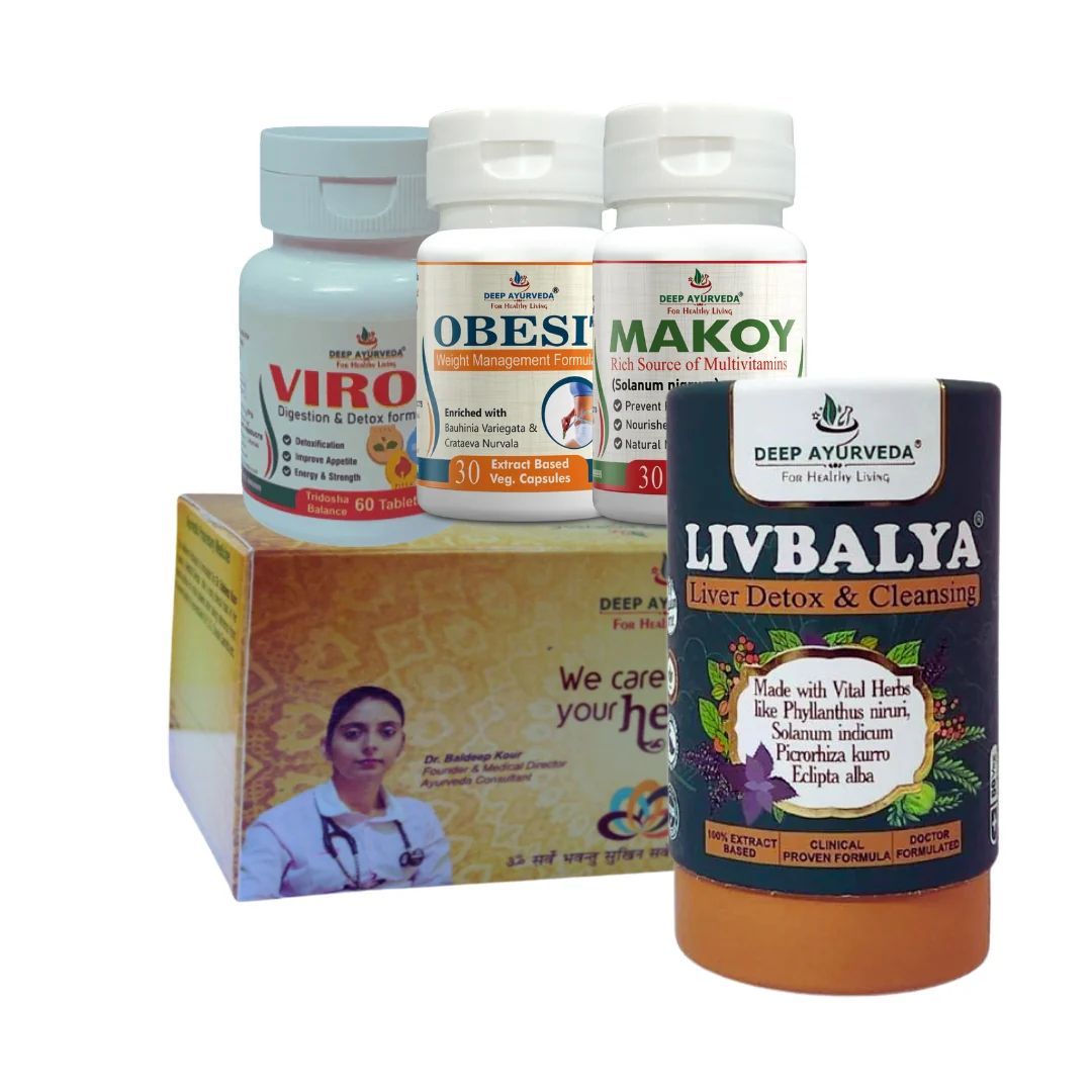 Fatty Liver Ayurvedic Management 30 Days Pack