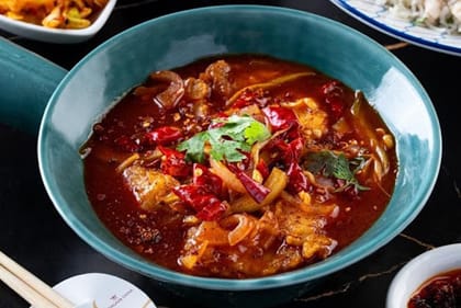 Fish In Supreme Chilli Oil (Calcutta Bhetki) (Mc)
