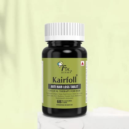 Kairfoll Anti Hair Loss Tablet-60 Tablets