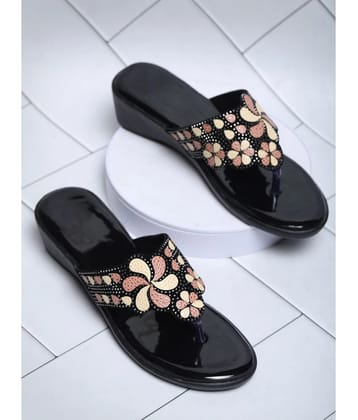 Fabbmate Black Womens Flats - None