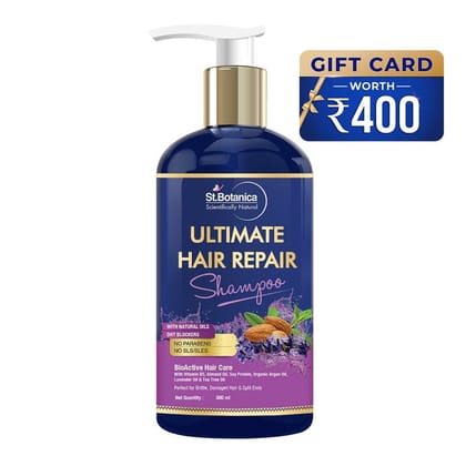 Ultimate Hair Repair Shampoo, 300ml With 400 Gift Card