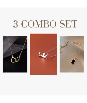 PUJVI Black Pendant ( Pack of 1 ) - Black