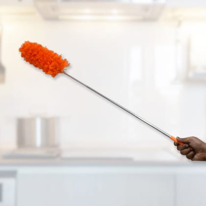 Adjustable Long Handle, Microfiber Duster for Cleaning, Microfiber Hand Duster Washable Microfiber Cleaning Tool Extendable Dusters for Cleaning Office, Car, Computer, Air Condition, Washable Dus