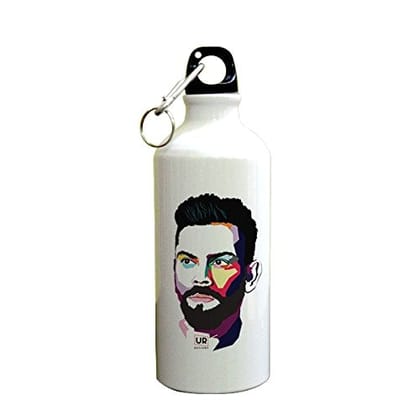 Cricket Player Virat Kohli  Printed Sipper (600ml, Aluminium)