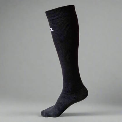 Bamboo Compression Socks - 1 Pair-Black