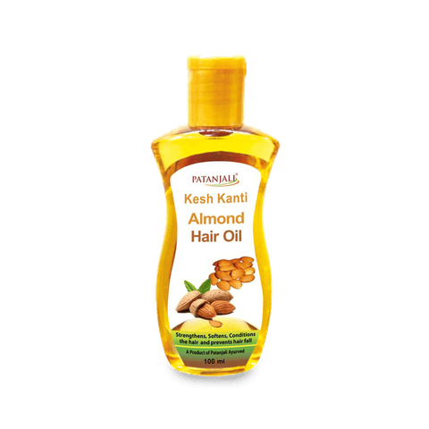 Patanjali Kesh Kanti Almond Hair Oil, 100 gm Bottle