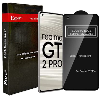FAD-E Edge to Edge Tempered Glass for Realme GT 2 PRO (Transparent)