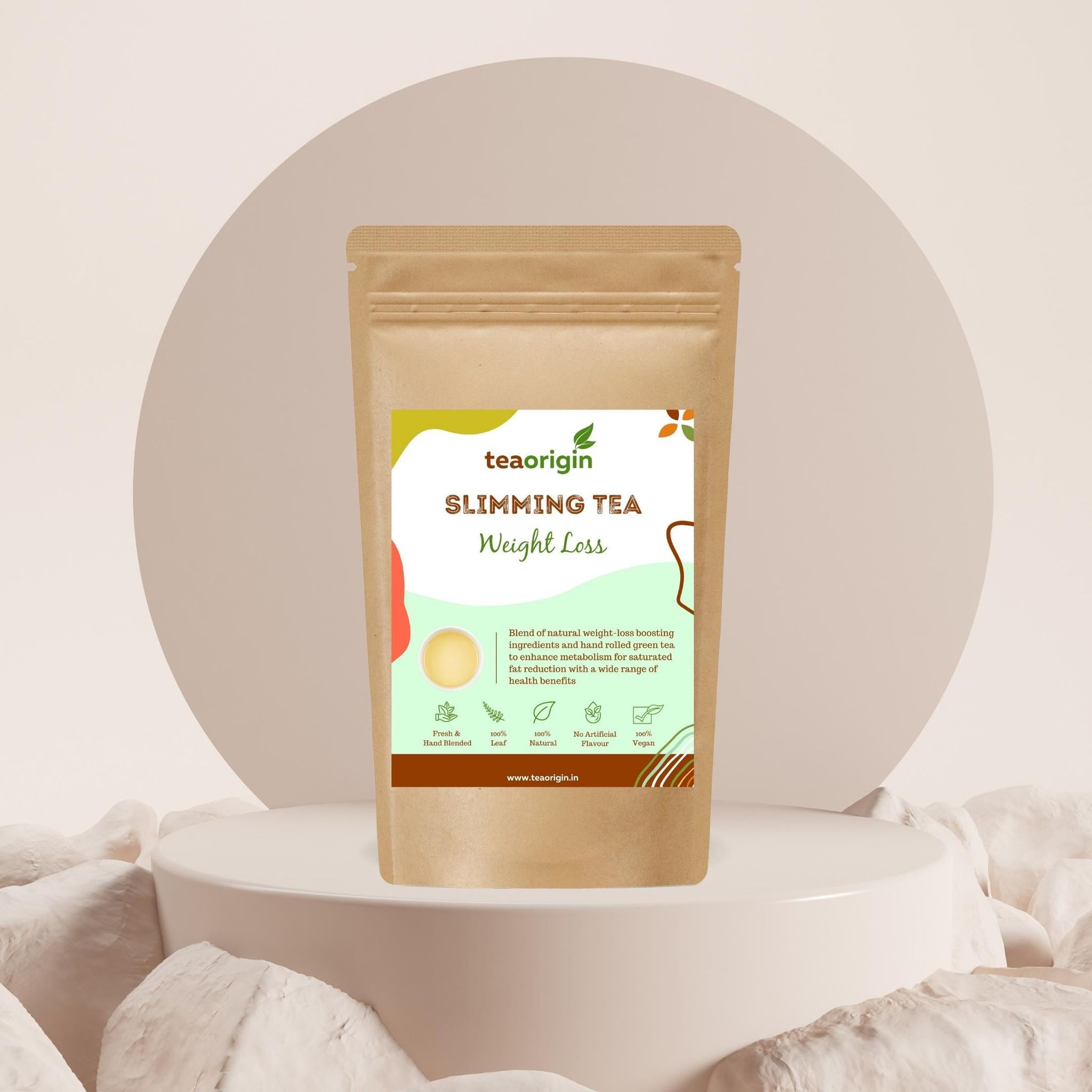 Slimming Tea for Weight Loss | Natural Detox Tea by Tea Origin-100g