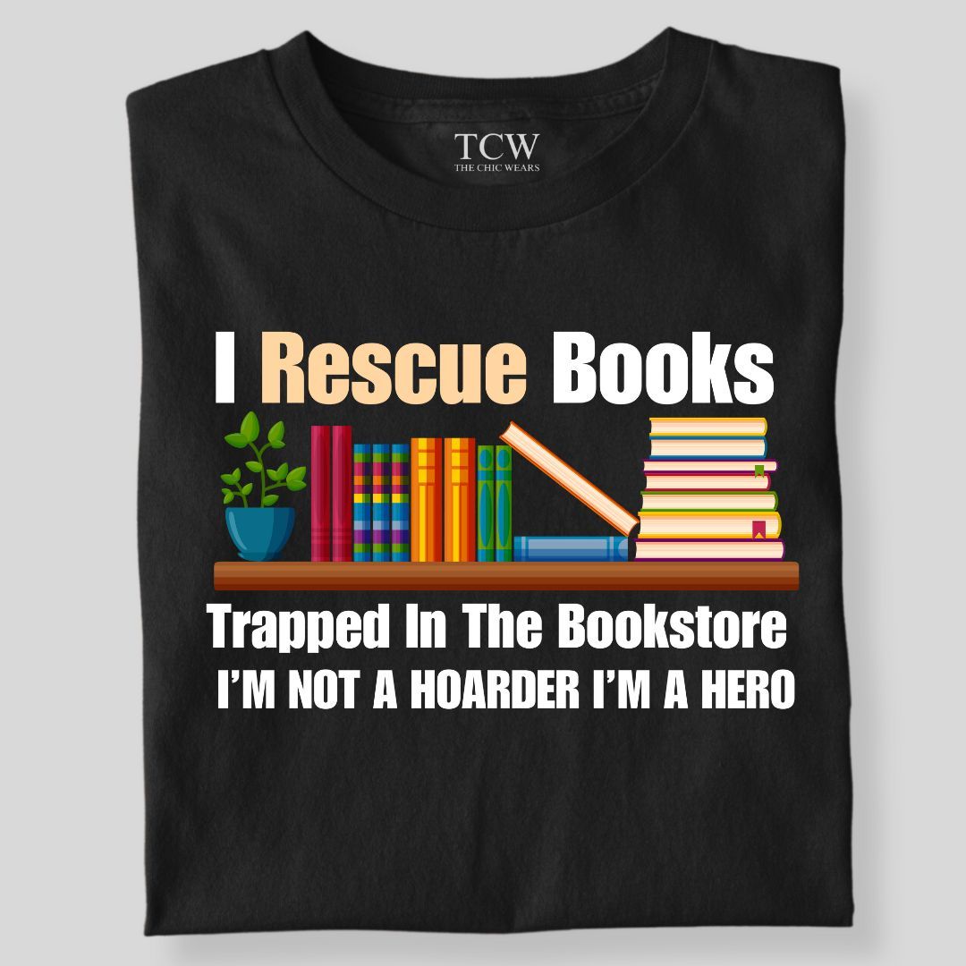 I RESCUE BOOKS SHELF-Black / S