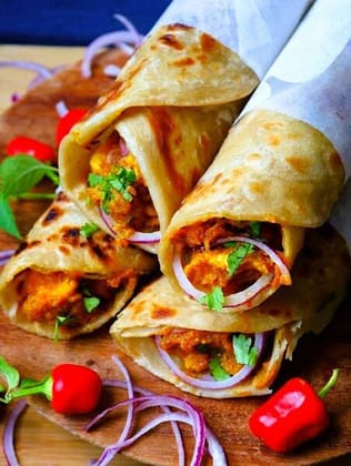 Garlic Chicken Roll.