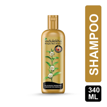 Indhulekha Bringha Shampoo, 340 ml Bottle