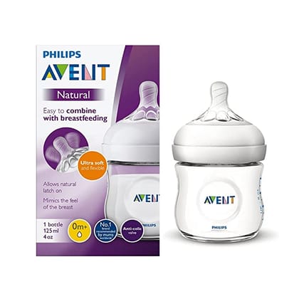 Philips Avent NATURAL 2.0 BOTTLE 125ml Single INDIA SCF030/10