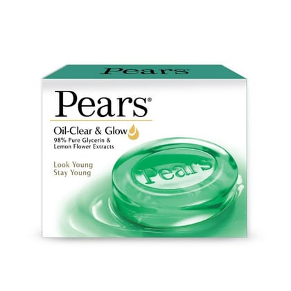 Pears Oil Clear  Glow Soap Bar 75gm