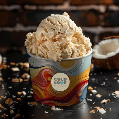 Coconut Jaggery Ice Cream [1 Tub, 500 Ml]