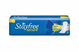 STAYFREE SECURE REGULAR WITH WINGS 7 PADS