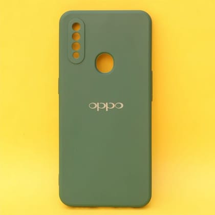 Dark Green candy  Silicone Case for Oppo A31