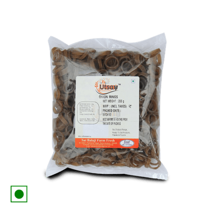 Utsav Onion rings, 200 gm Pack