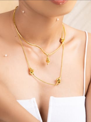 Conch Shell Layered Necklace