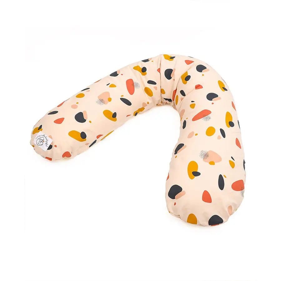 Harmony Day & Night Pregnancy Pillow - Abstract Print-150x18 cm / Multicolor