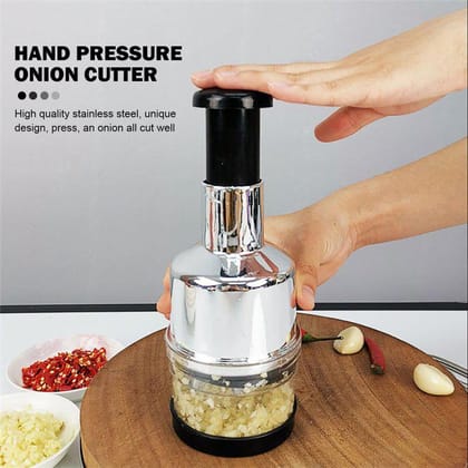 Estoreshouses Large Manual Hand-Press Vegetable Chopper PRO