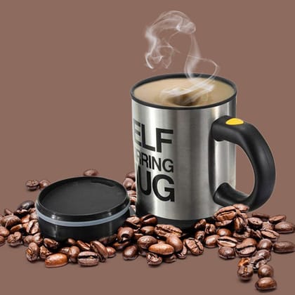 4791 Self Stirring Mug Used In All Kinds Of Household And Official Places For Serving Drinks, Coffee And Types Of Beverages Etc