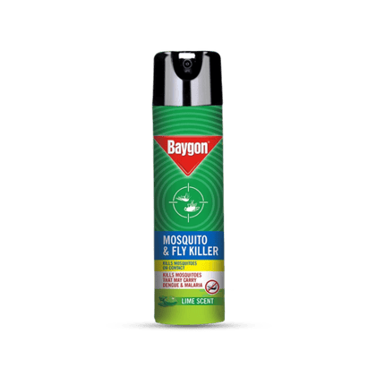 Baygon Mosquito & Fly Killer Spray, 625 ml Can