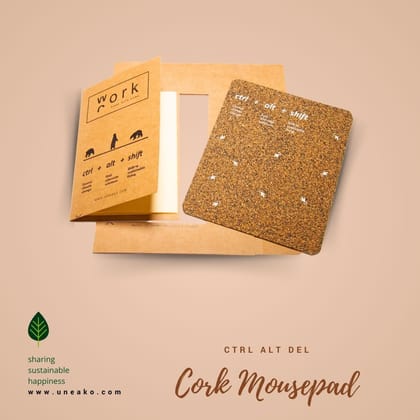Cork mousepad