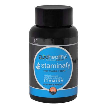 Gud Healthy Staminafy Capsules for men (Boost Stamina)-Pack of 2